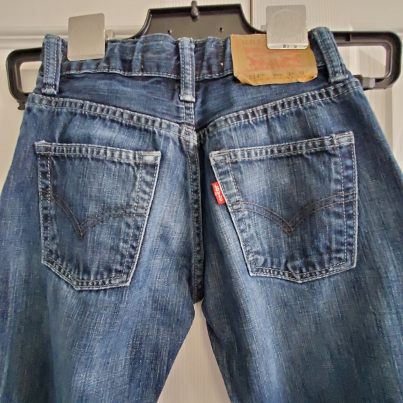 Levi's 514 Straight Jeans, Boys, Size 8 Reg - Picture 5 of 9